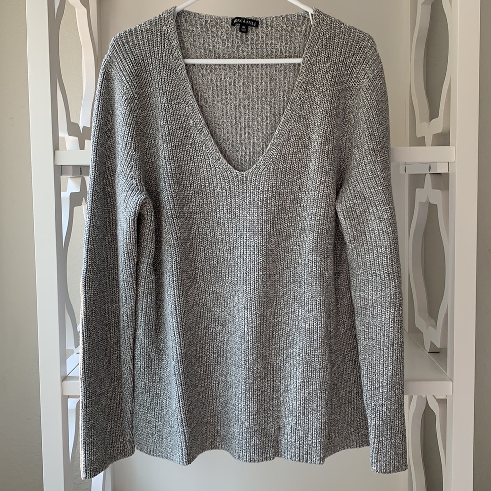 J. Crew Cotton V-Neck Pullover Sweater